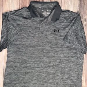 Men’s Under Armour The Performance Polo Large Gray